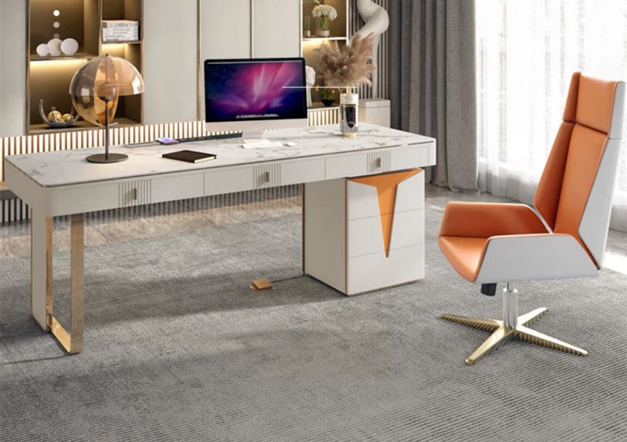 Italian Minimalist Office Desk