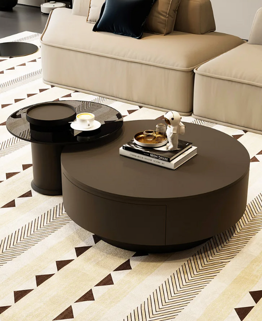 Matte Brown Coffee Table