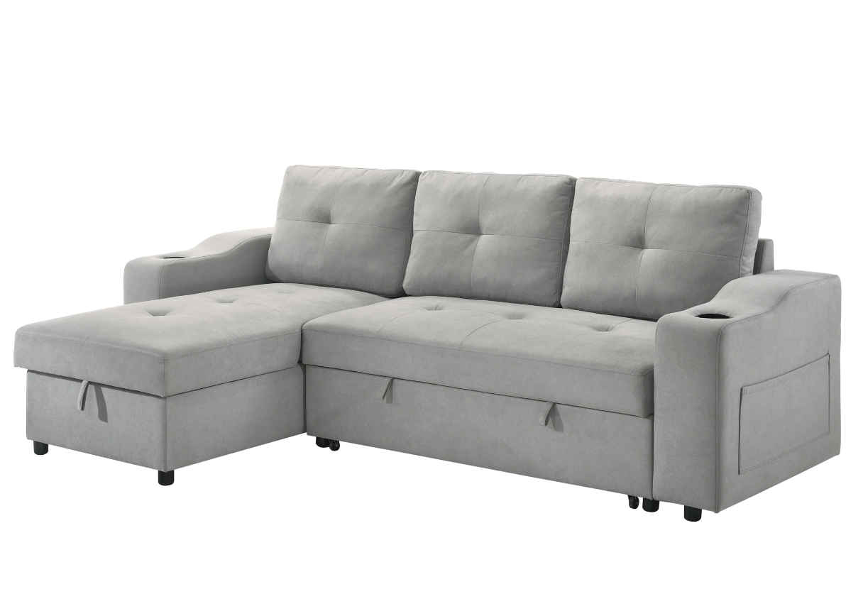  Decker Sectional Storage Sofa Bed