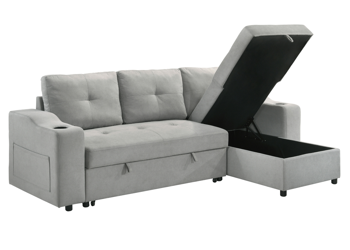  Decker Sectional Storage Sofa Bed