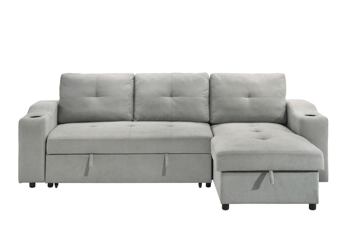  Decker Sectional Storage Sofa Bed
