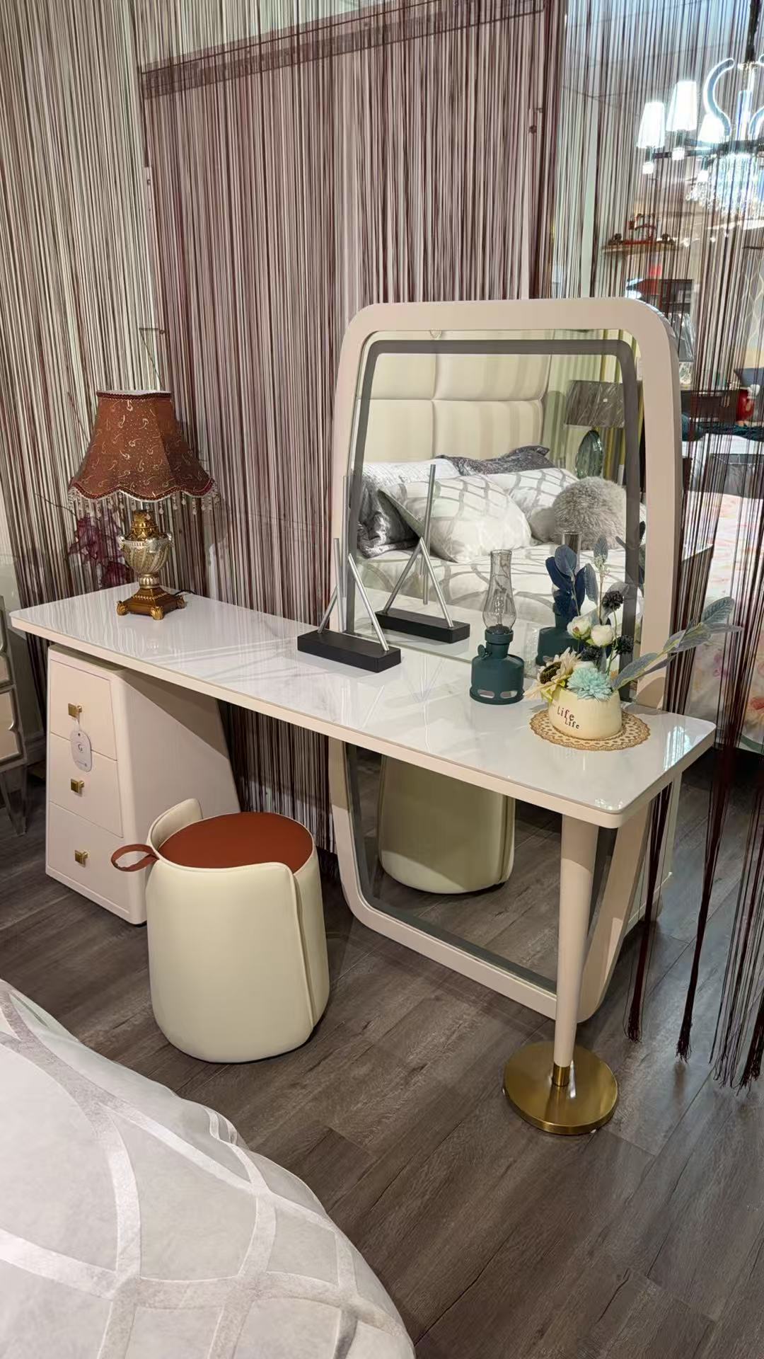 Isaline Sintered Stone Vanity – Beige
