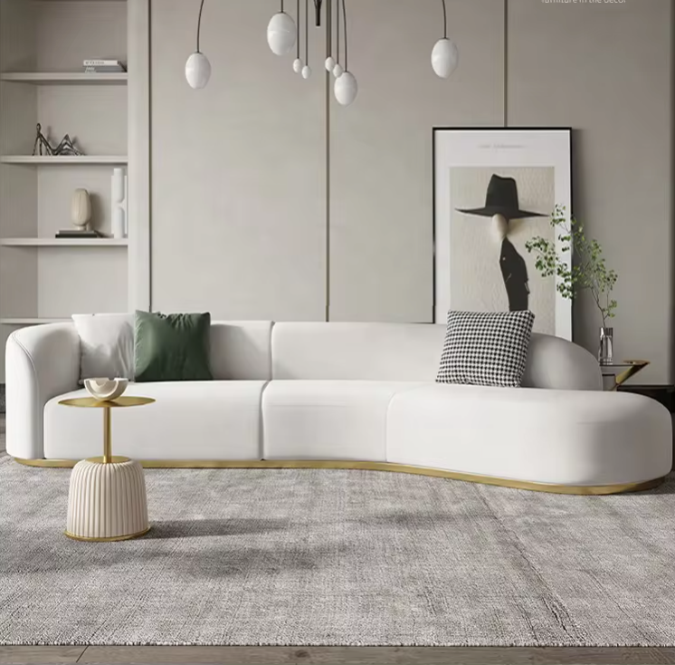 Savelle Curved Sofa