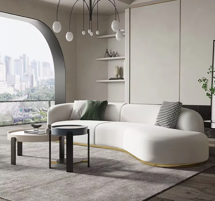 Savelle Curved Sofa