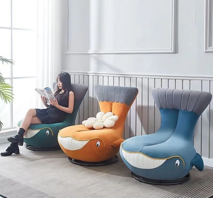 Whale Swivel Recliner Chair