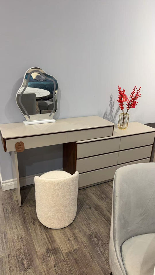 Merova Vanity & Drawer Unit – Grey