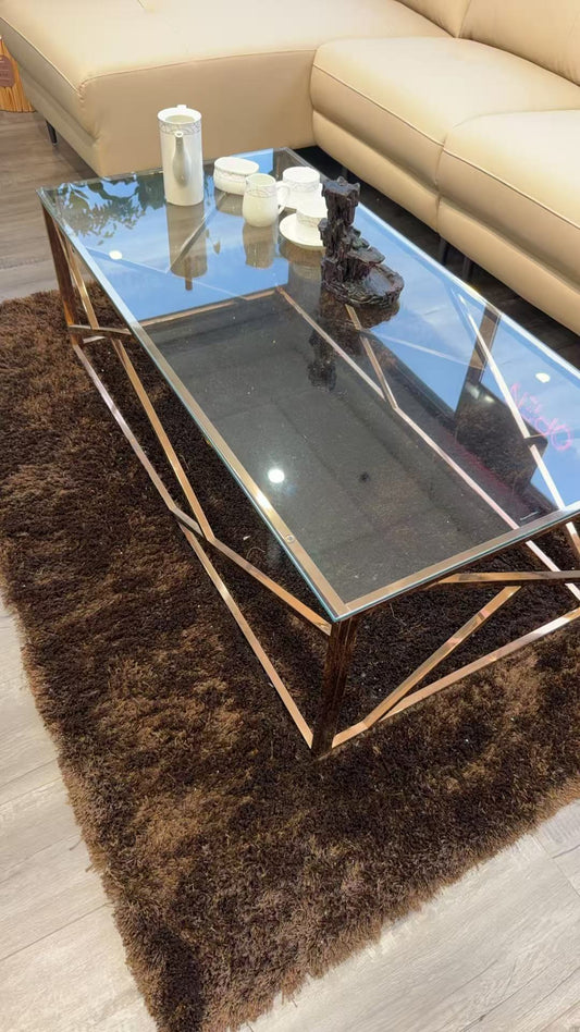 Prismere Glass Coffee Table