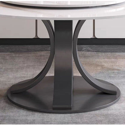 Slate Round Dining Table