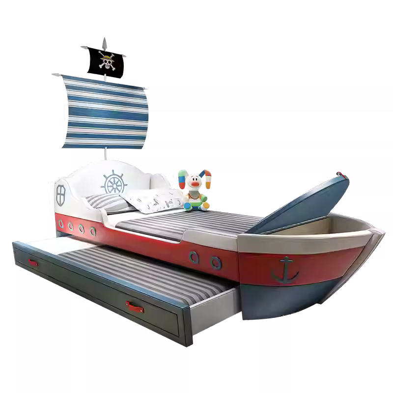 （预订）水手梦想之船床