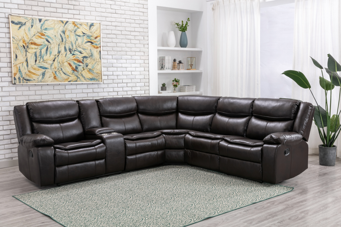 Darnell 3-piece Modular Reclining Sectional Sofa