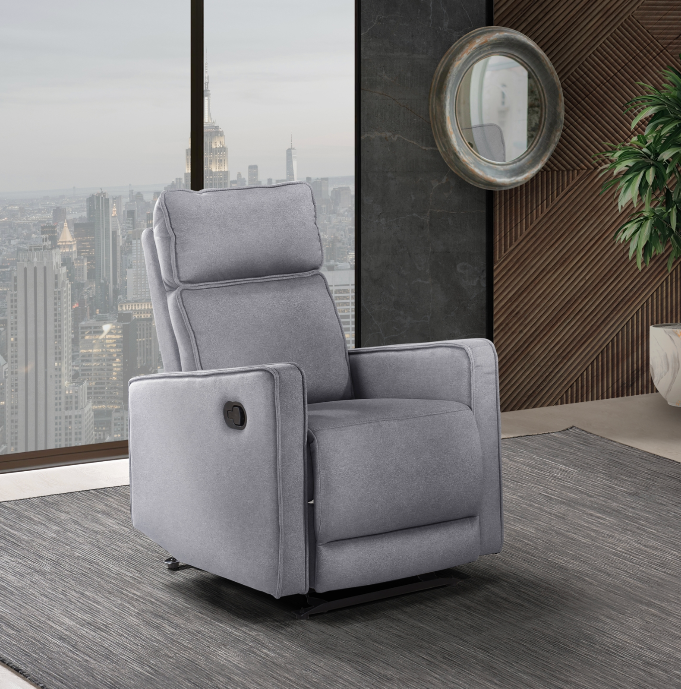 ‎ Chryse Glider Recliner Sofa Chair