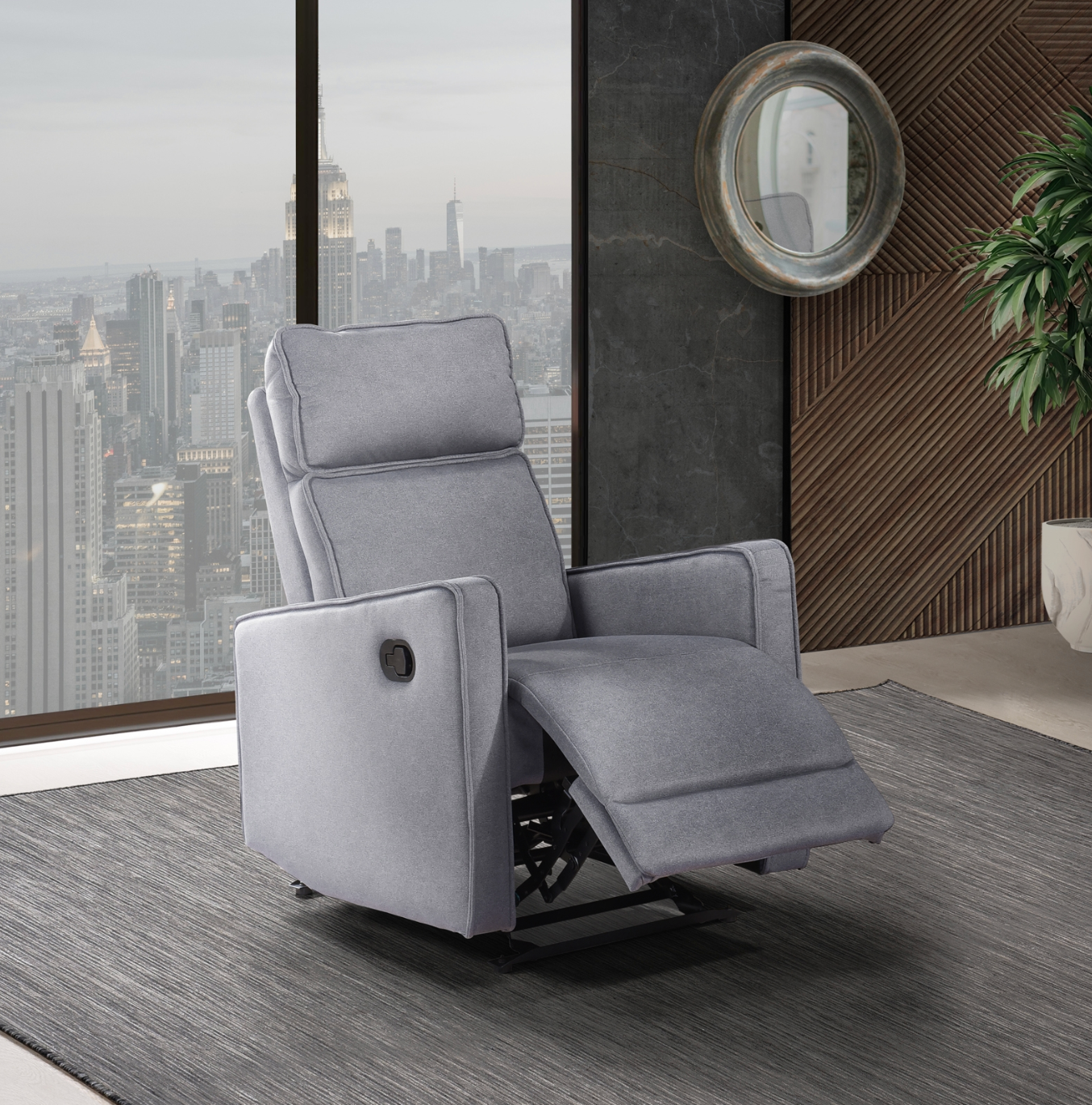 ‎ Chryse Glider Recliner Sofa Chair