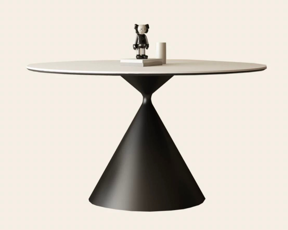 Sleek Round Dining Table