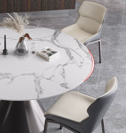 Sleek Round Dining Table