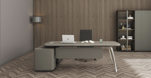 (Pre-Order) Meridian Curve Executive Desk