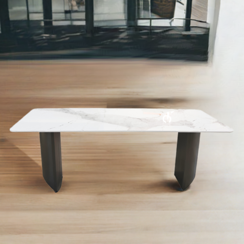 Minimalist Slate Dining Table